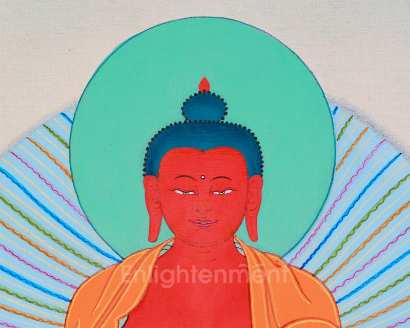 Perfect Amitabha Buddha Thangka for Practice