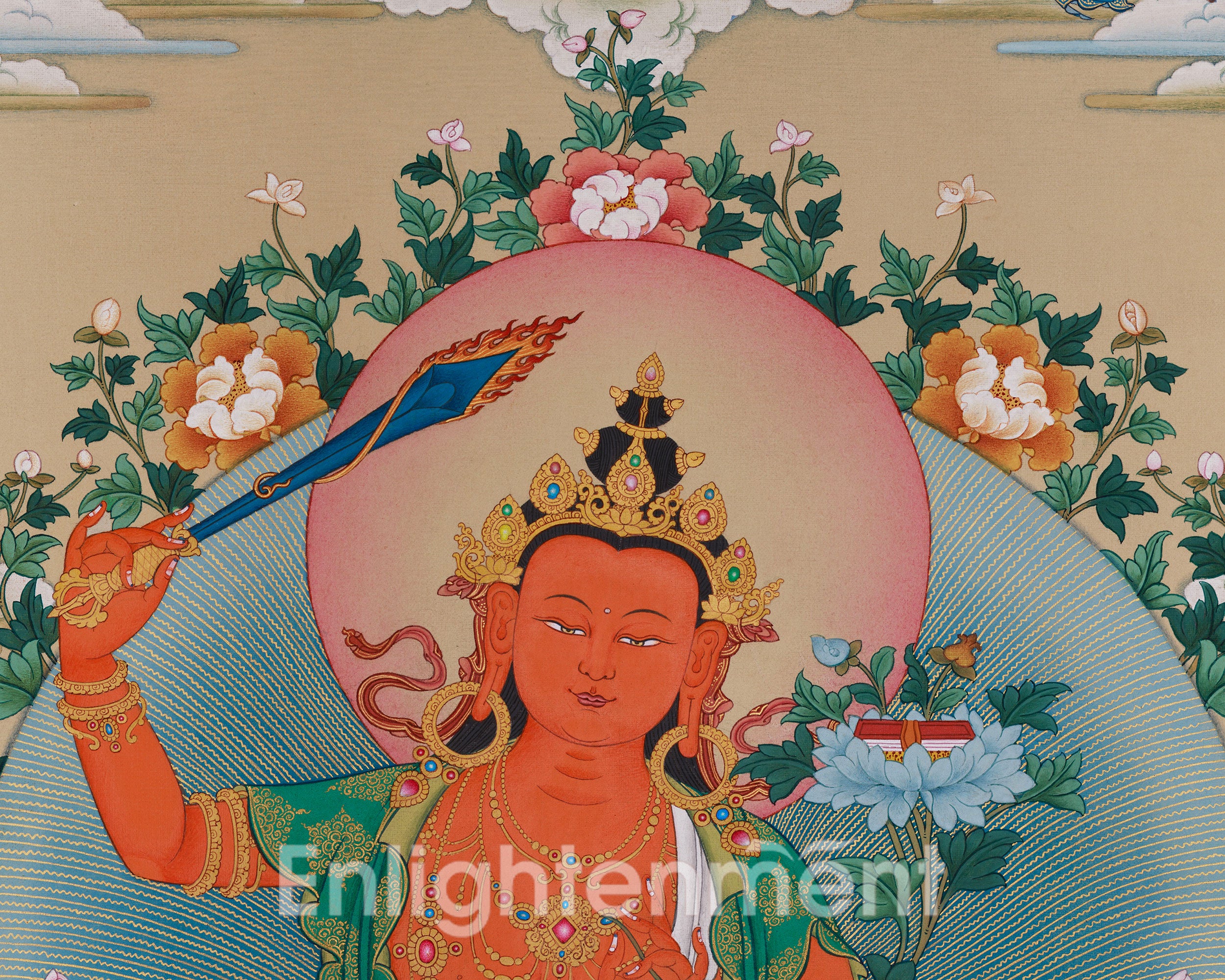 Five Manjushree | The Five Wisdom Aspects of the Enlightened Bodhisattva