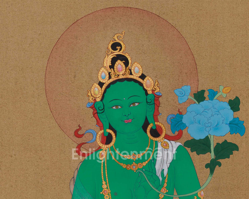 Jetsun Drolma Thangka | The Mother of Compassion & Protection