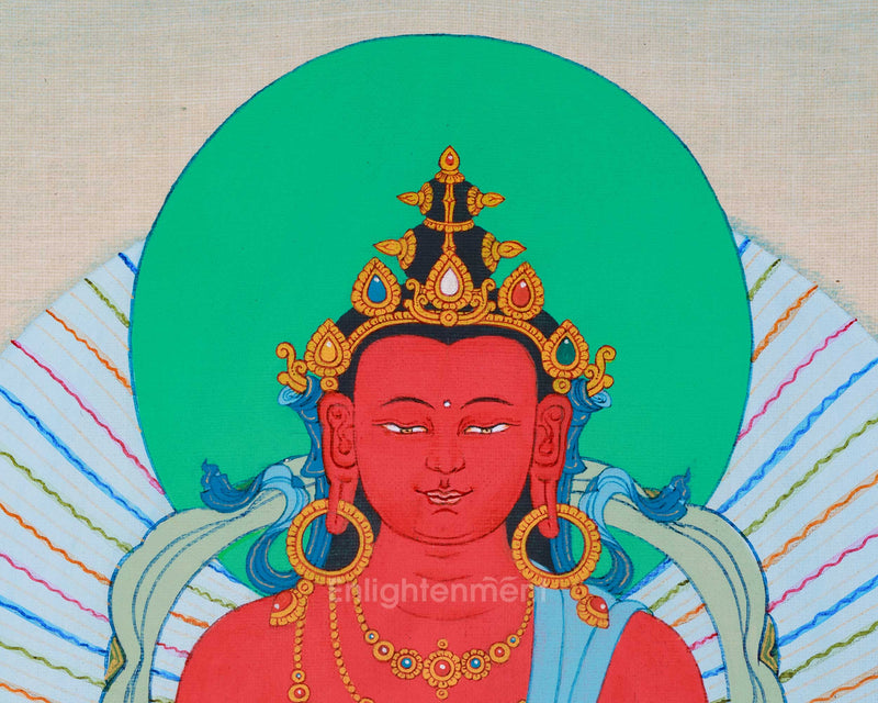 Small Amitayus Thangka