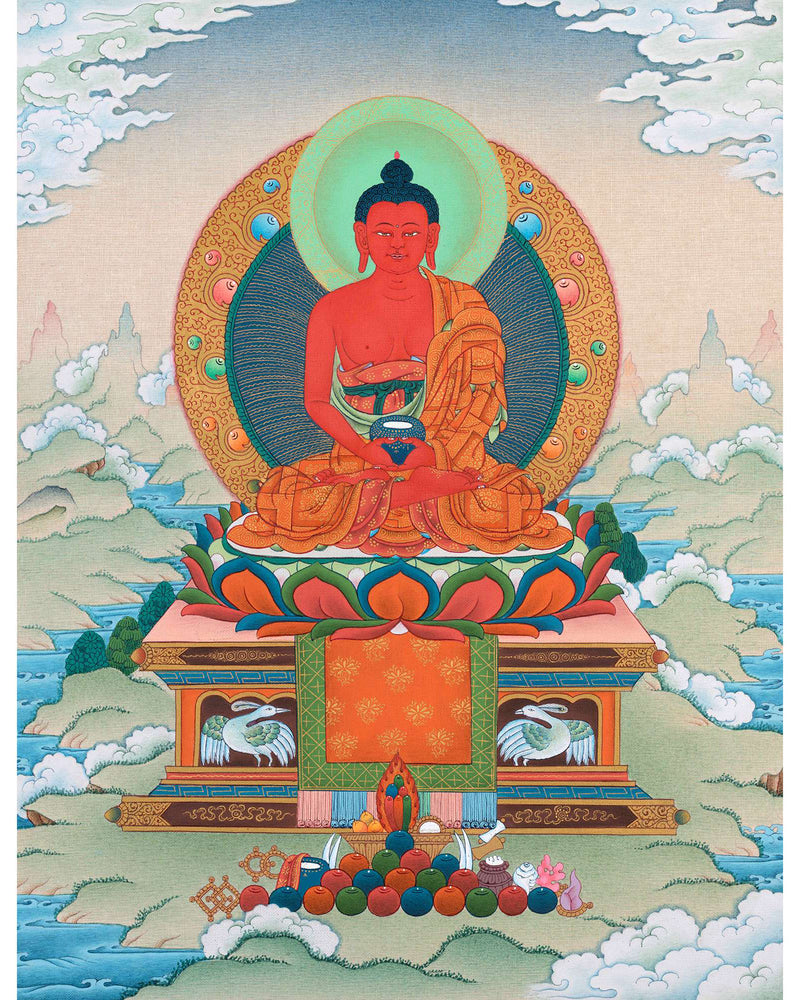 Amitabha Buddha Painting | Tibetan Buddhist Thangka
