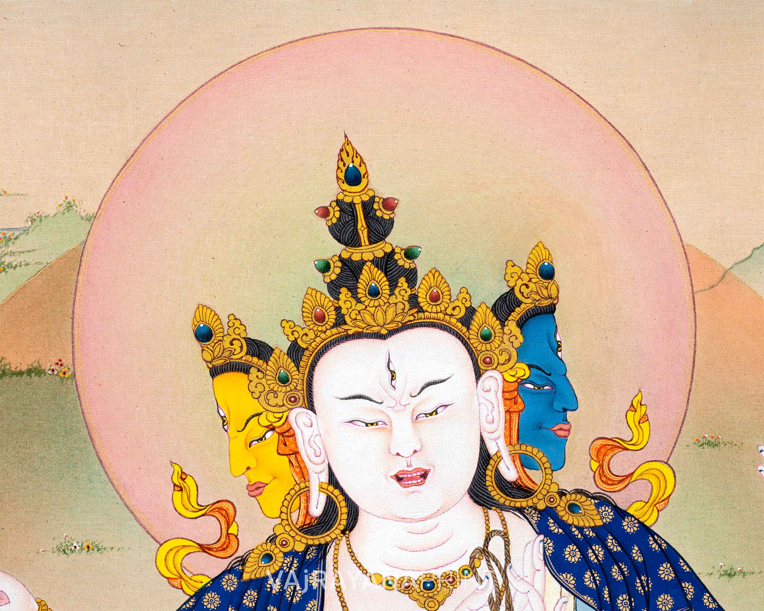 Namgyalma Thangka Print | The Goddess of Longevity | High-Quality Giclee Print