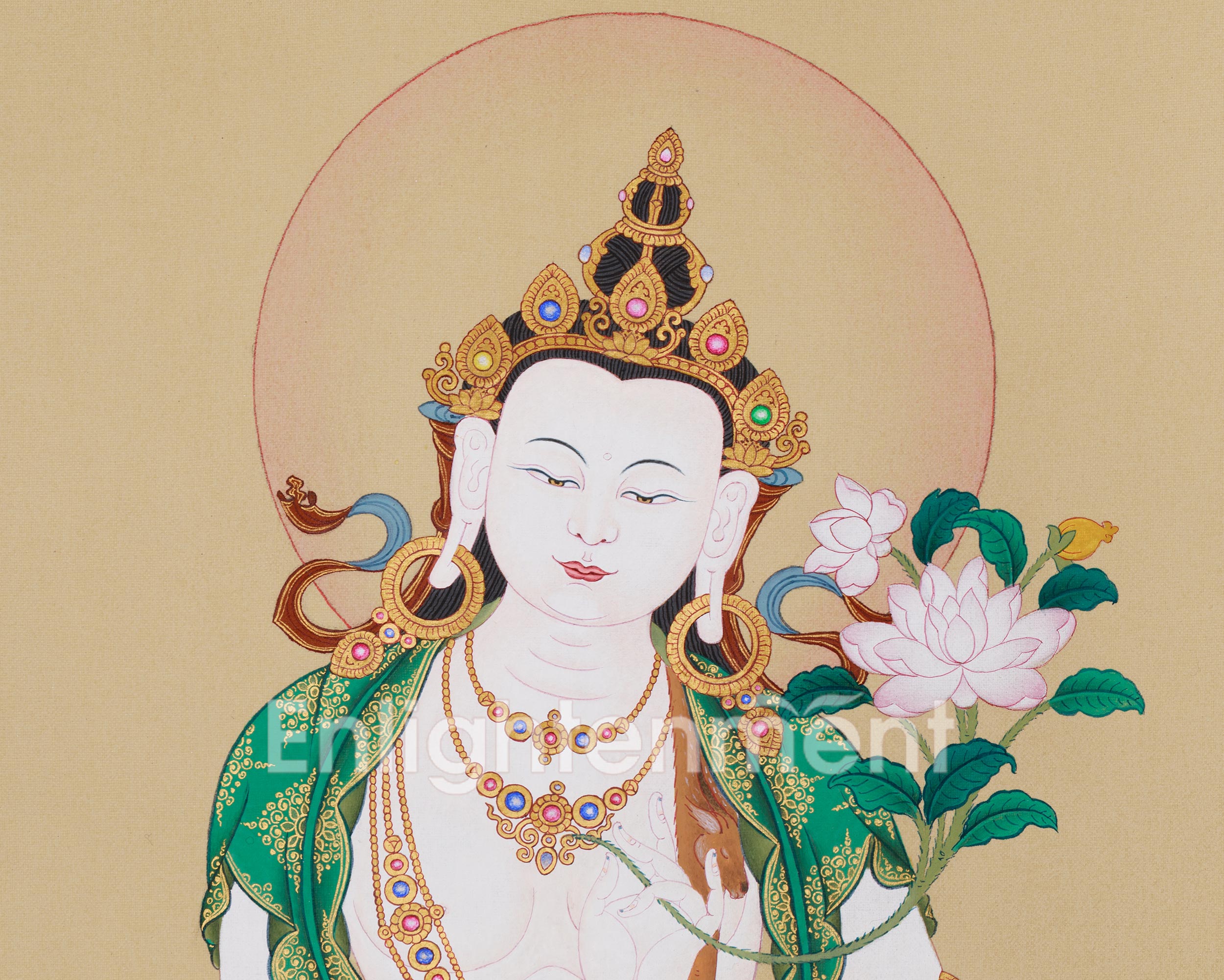 Two-Armed Form of Avalokiteshvara | The Bodhisattva of Compassion, Representing Mercy and Spiritual Protection