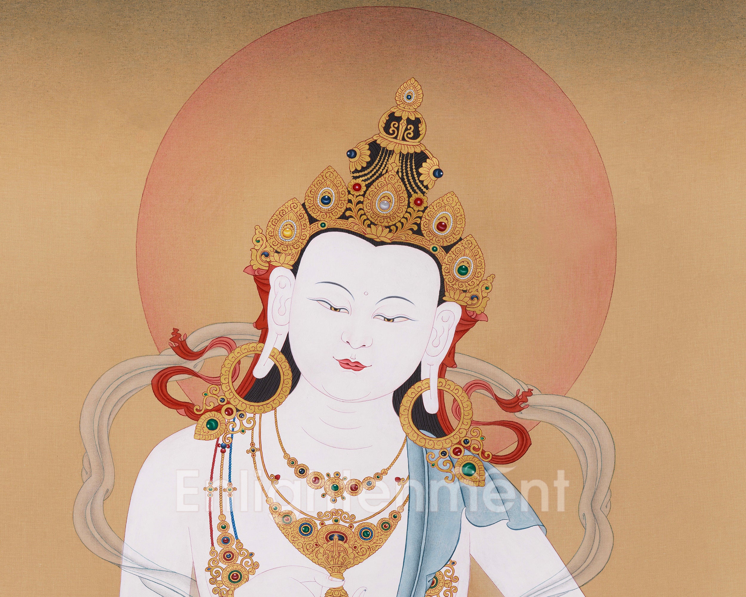 Exquisite 50-Inch Vajrasattva Thangka | A Powerful Symbol of Purification and Spiritual Awakening
