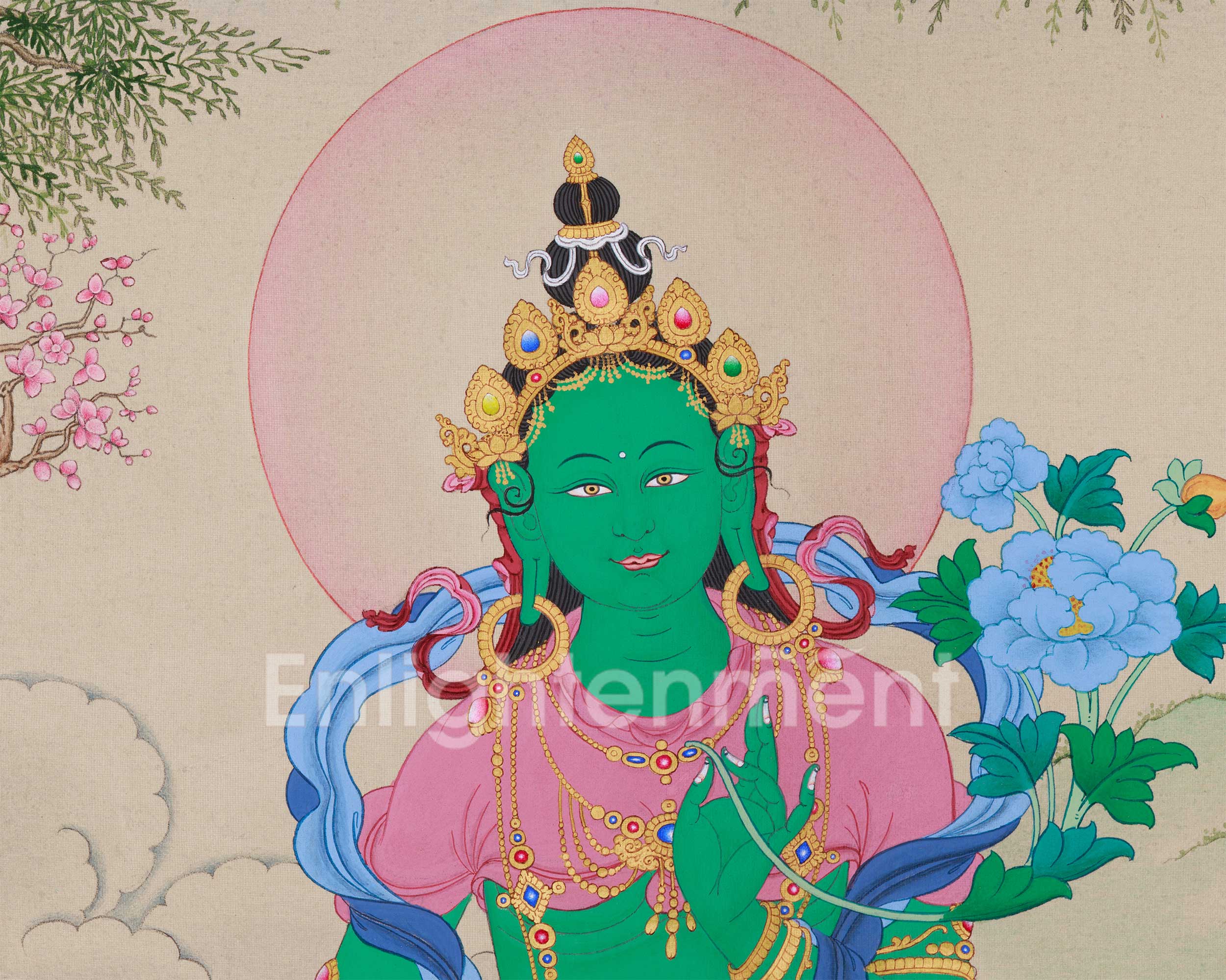 Buddhist Compassion Goddess, Green Tara | Protector and Mother of Liberation