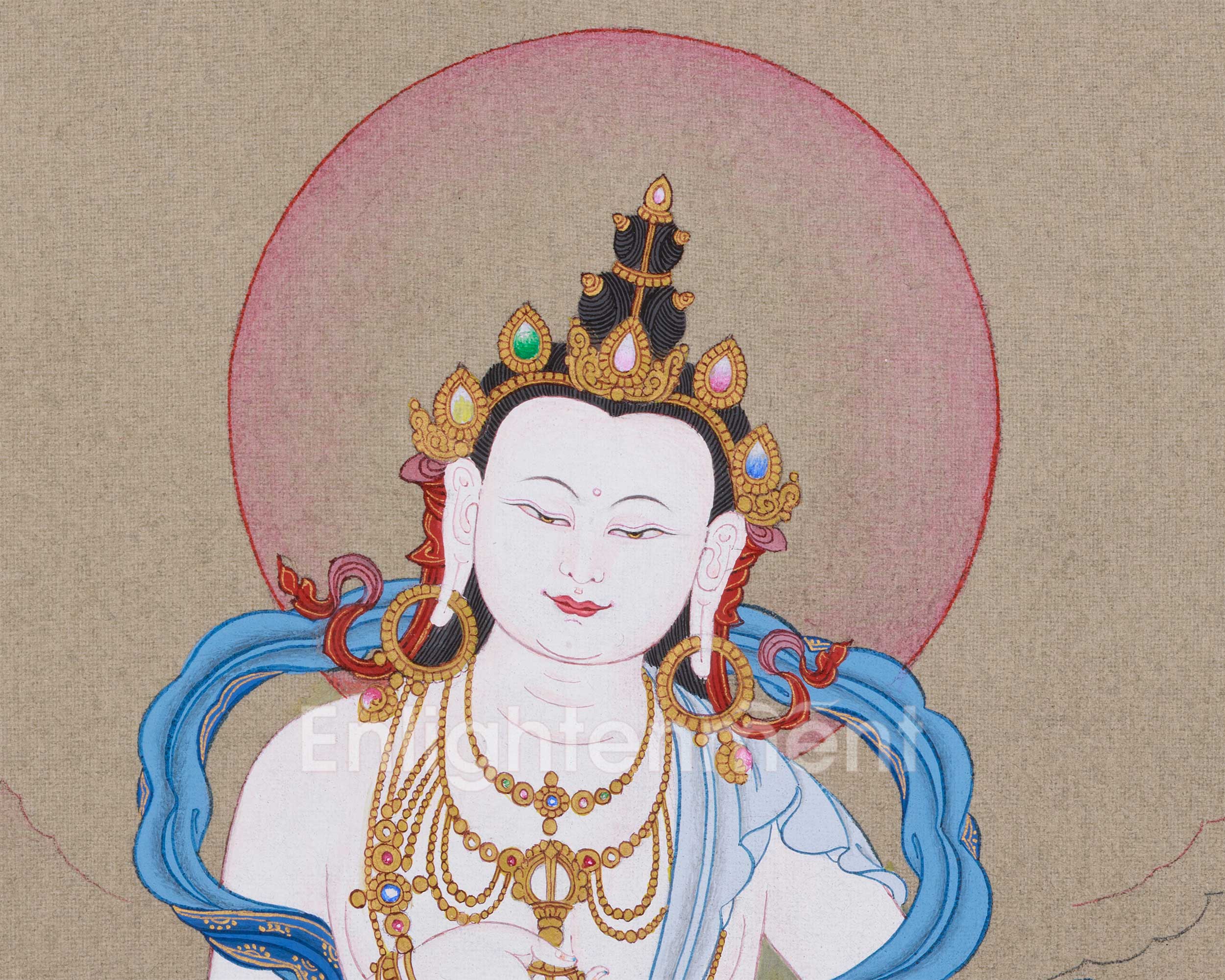 Bodhisattva of Purification, Vajrasattva | Thangka for Karma Cleansing