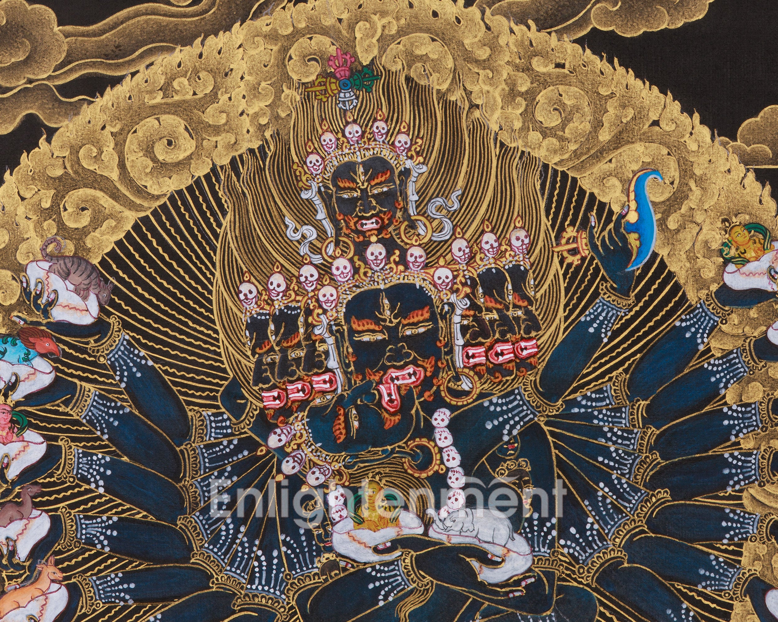 Thangka of Yidam Hevajra | The Tantric Deity of Purification, Wisdom, and Transformation