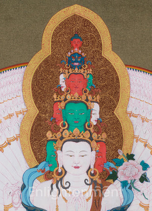 Thousand Armed Avalokiteshvara Thangka | Compassionate Bodhisattva