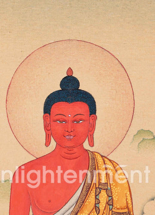Namo Amitabha's Blessings In Thangka Painting | Buddha of Infinite Light | Inspiring Devotion in Art