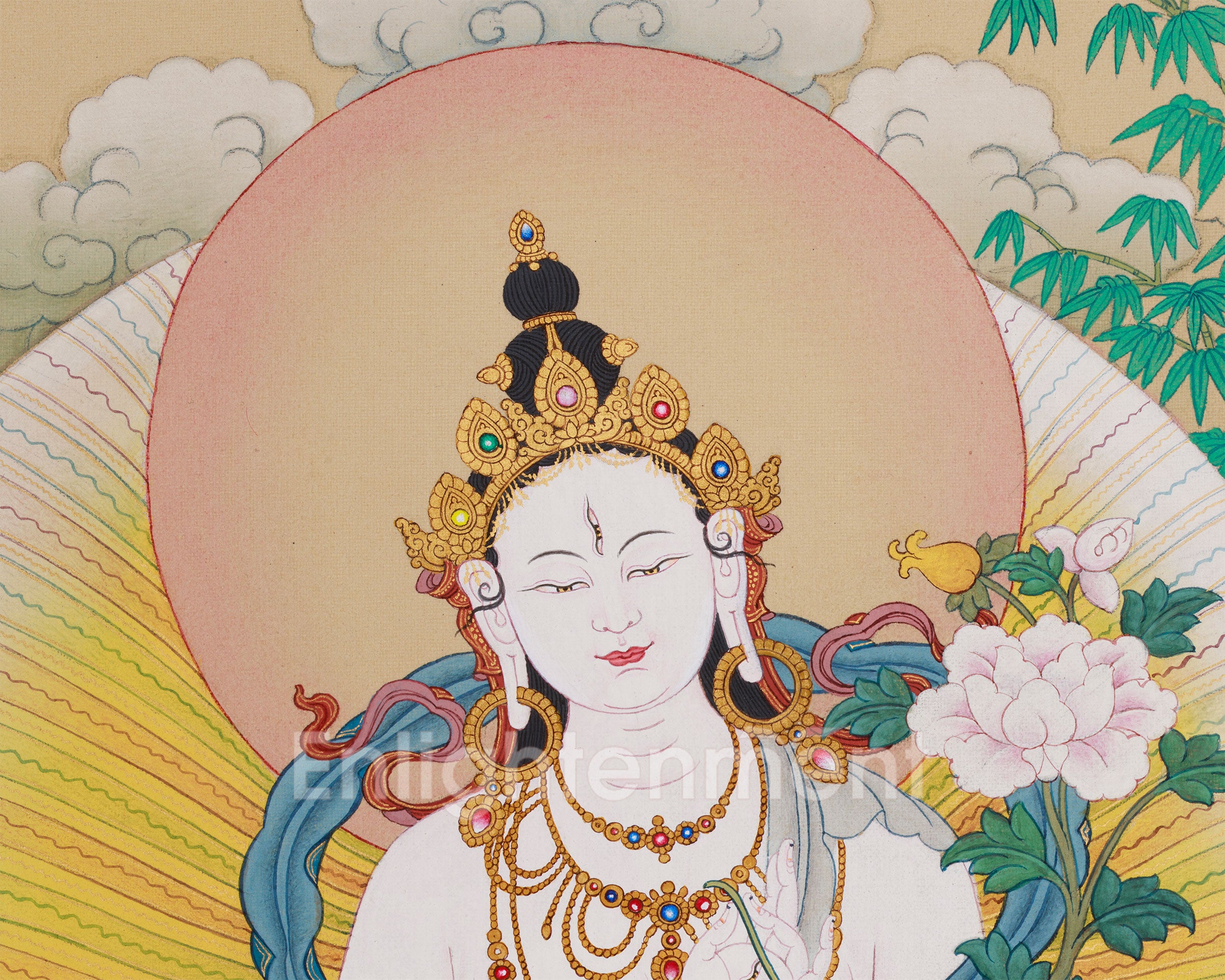 Divine Long Life Bodhisattvas | Tibetan Trinity of Healing, Protection, and Purification