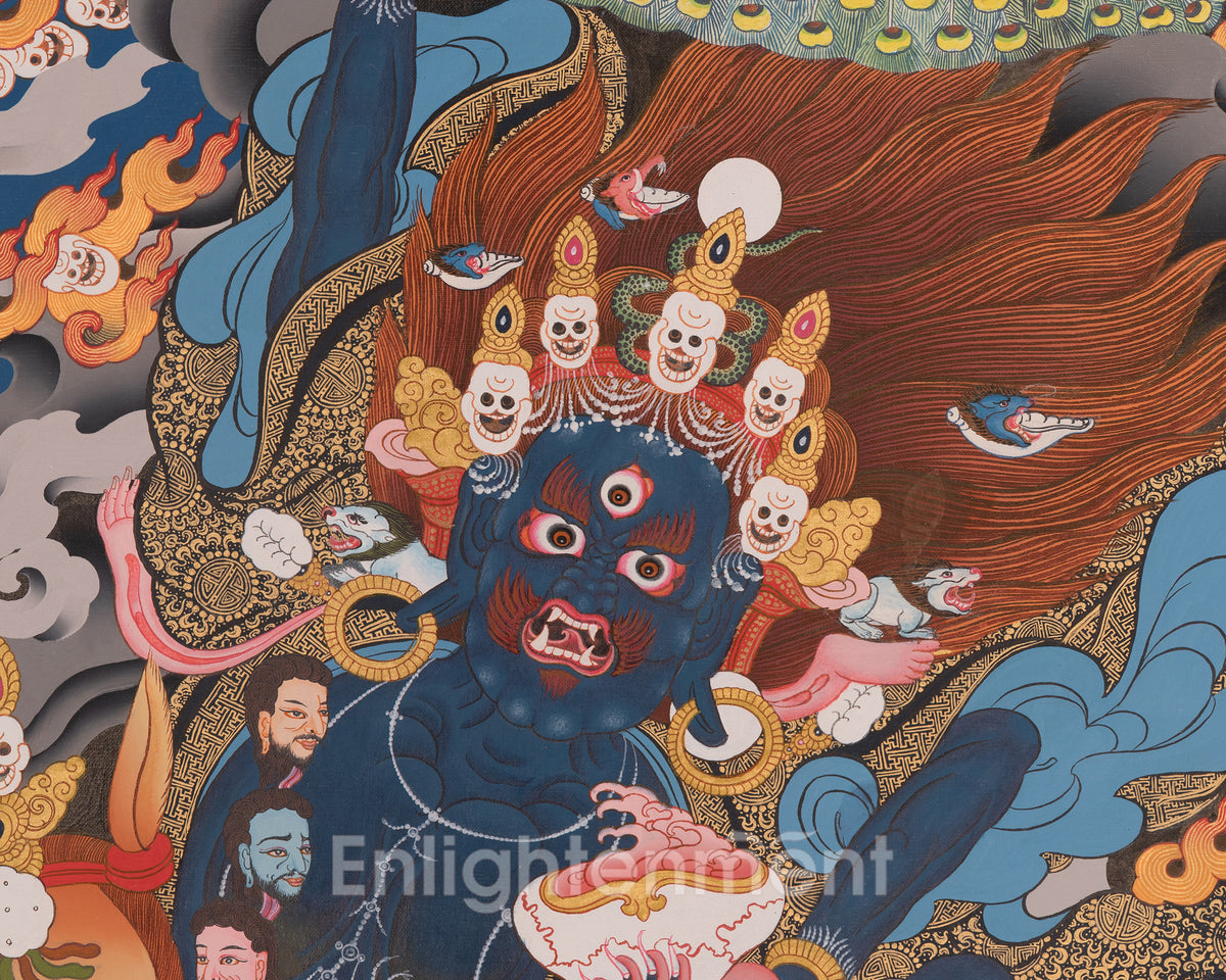 Palden Lhamo Sacred Artwork | The Principal Female Dharmapala