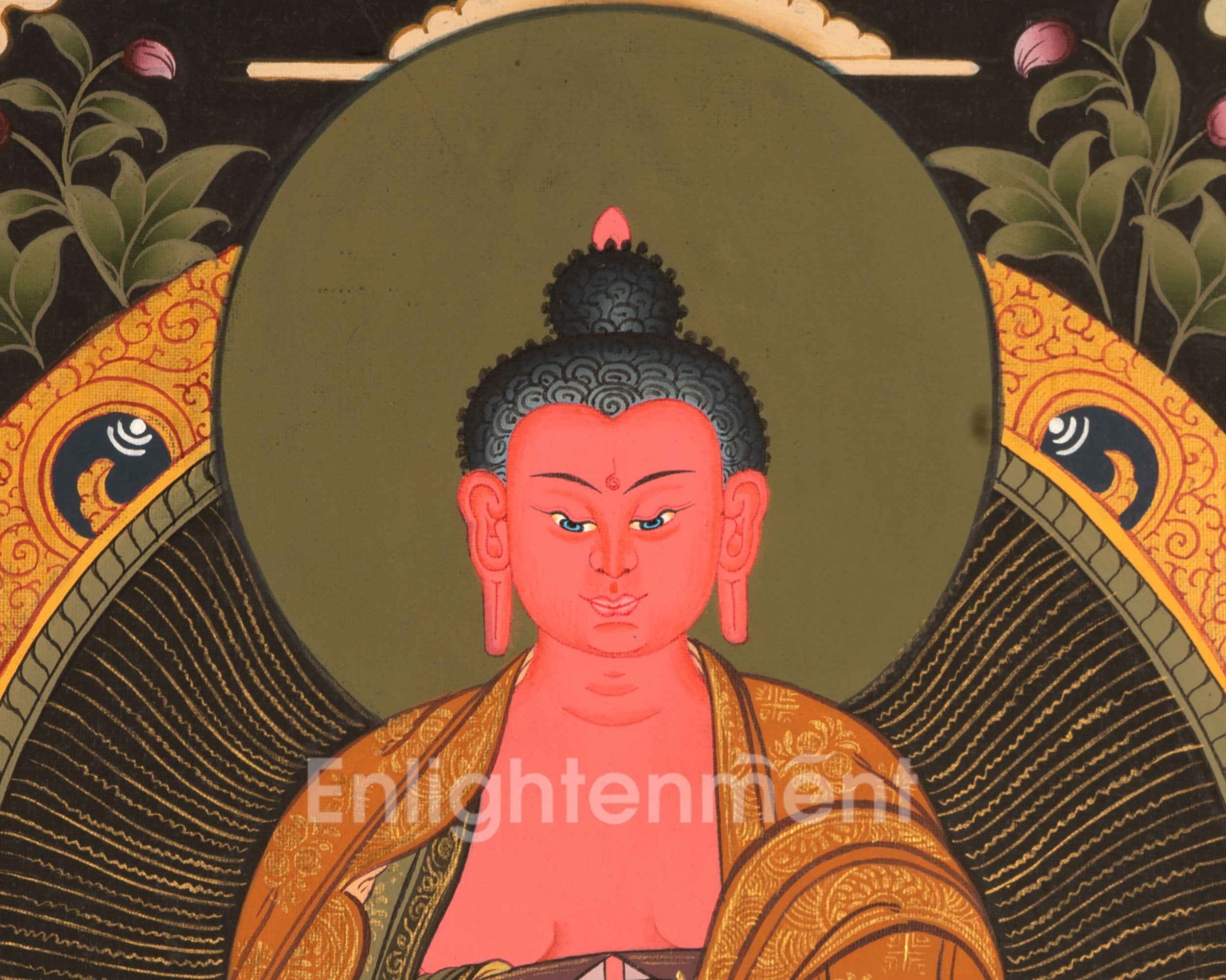 Amitabha Buddha Thangka | Small Size Home Decor