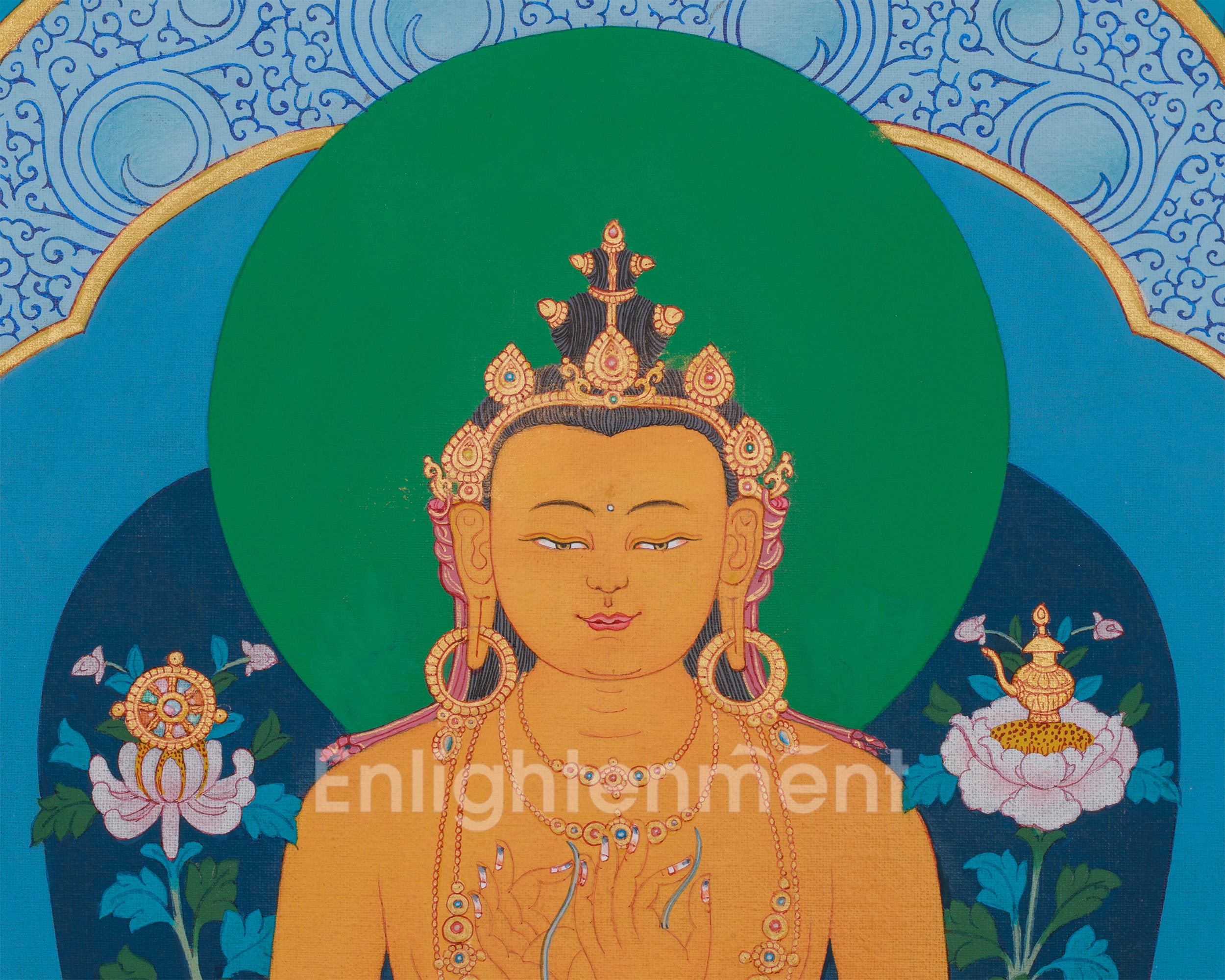 Buddha Maitreya Thangka | The Future Buddha of Compassion and Wisdom