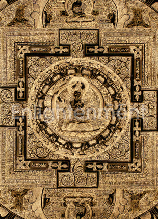 Manjushri Mandala Thangka | Unfolding the Path to Enlightenment