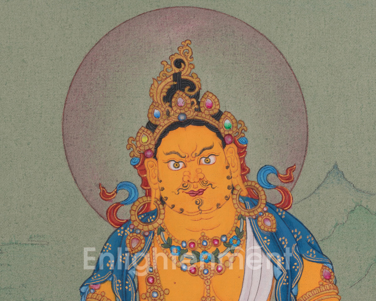 Dzambhala Buddhist Wealth Deity | Represents Prosperity And Abundance in Tibetan Buddhism