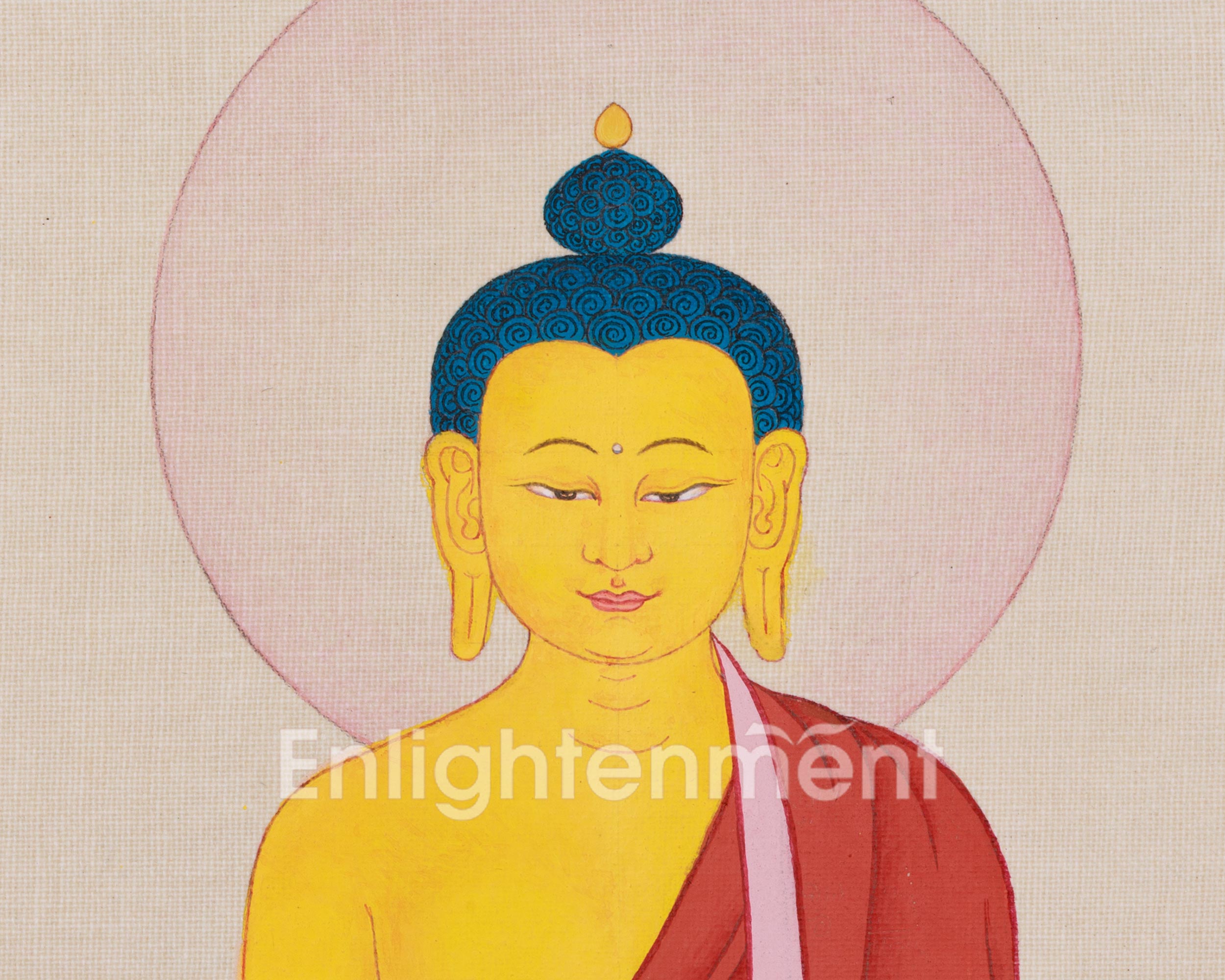 Tibetan Historical Buddha Shakyamuni | Enlightened Teacher of Compassion & Wisdom