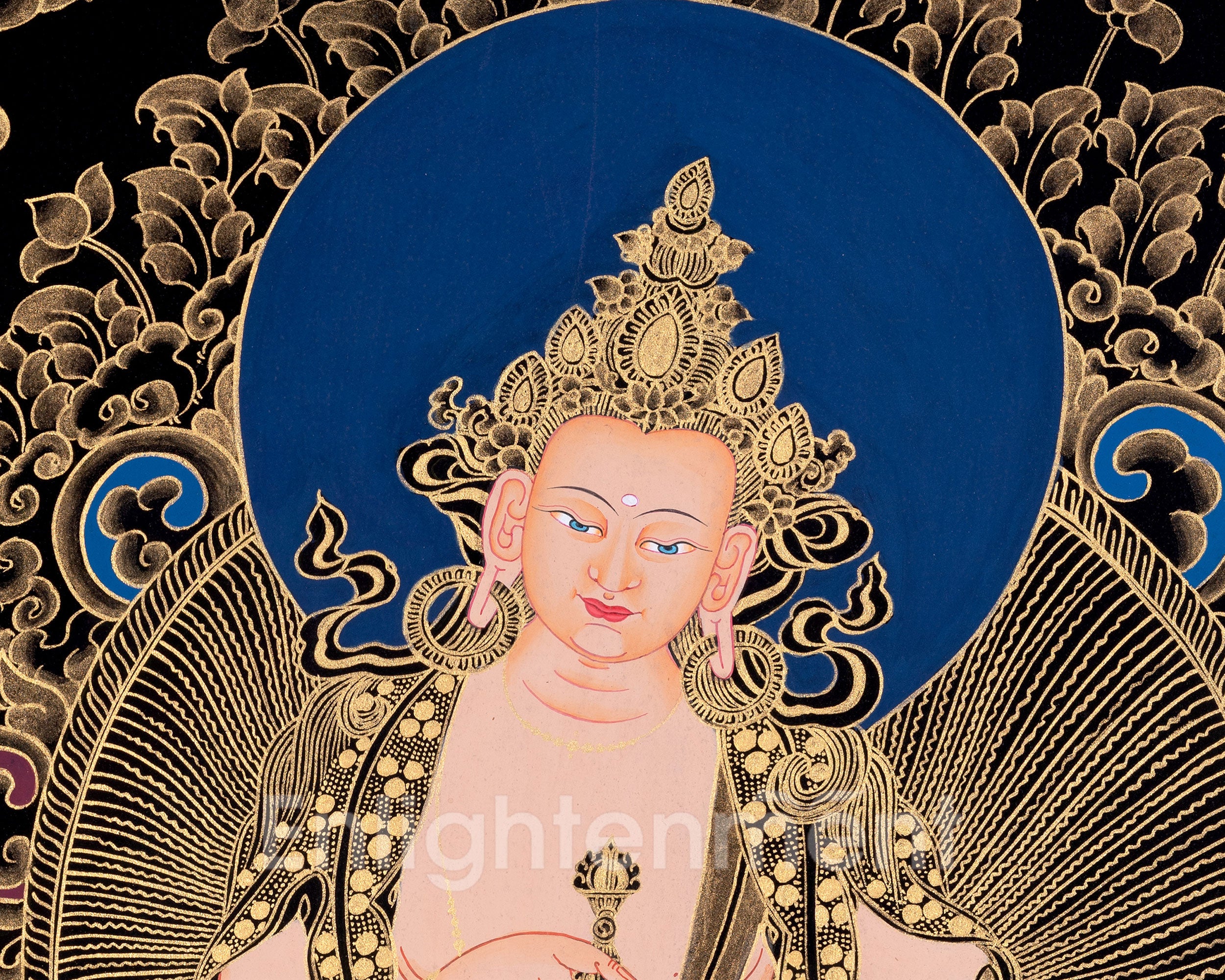 Vajrasattva Shakti Thangka | Buddha of Purification and Transformation