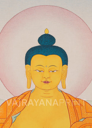 High-Quality Shakyamuni Buddha Print | Historical Buddha of Enlightenment