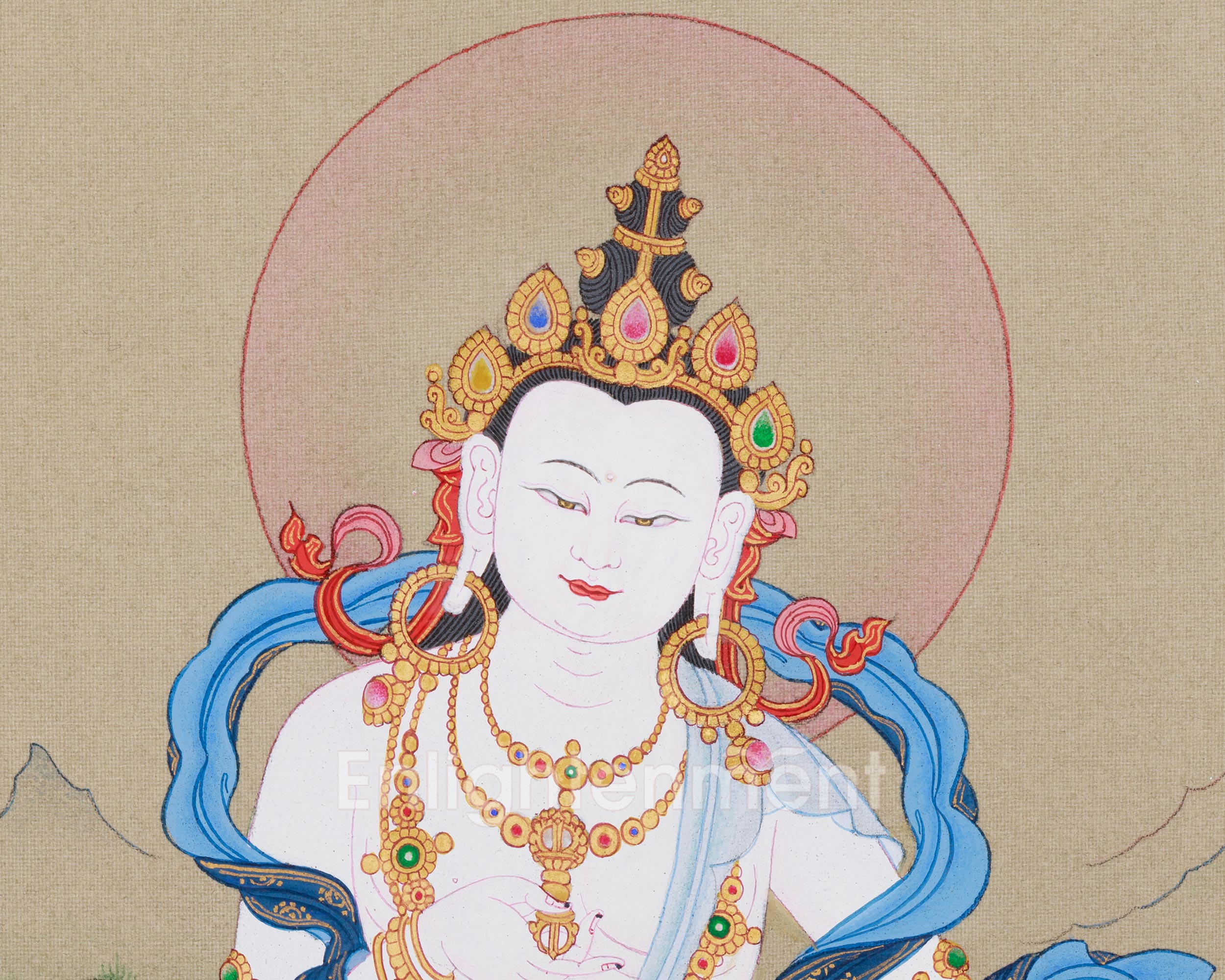 Divine Purifier Deity Vajrasattva Thangka | Dorje Sempa Art