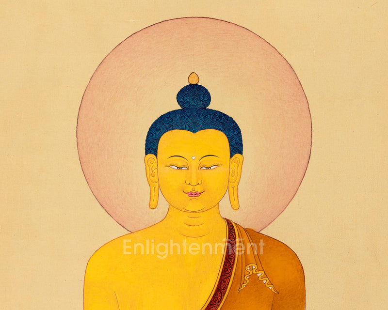 Subtle Art of Buddha Shakyamuni | Stone Colors of Tibet