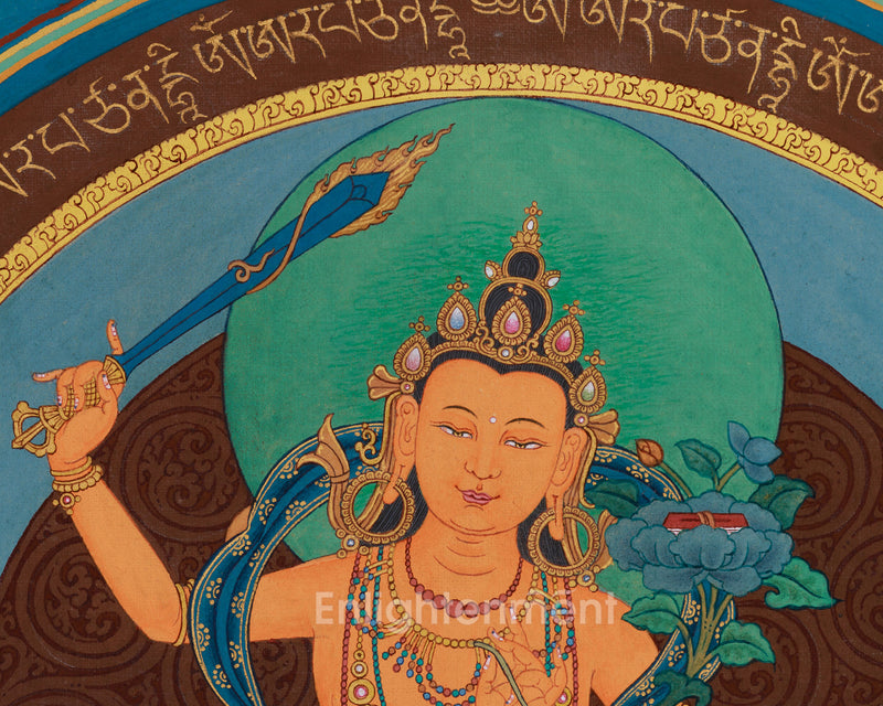 Manjushri Mantra Mandala | A Gateway to Wisdom and Enlightenment