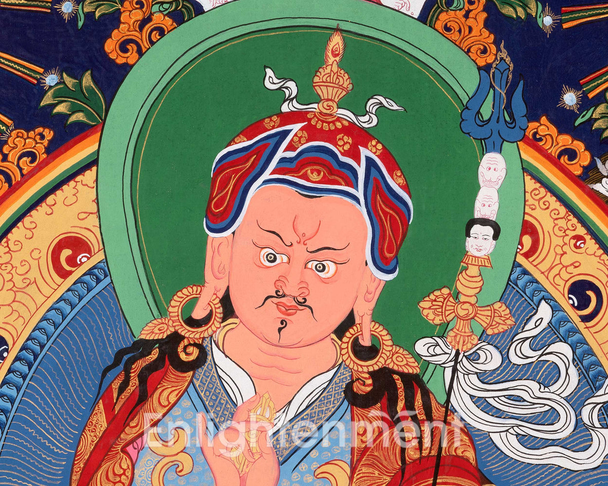 Guru Rinpoche Thangka | Buddhist Gifts | Wall Decors