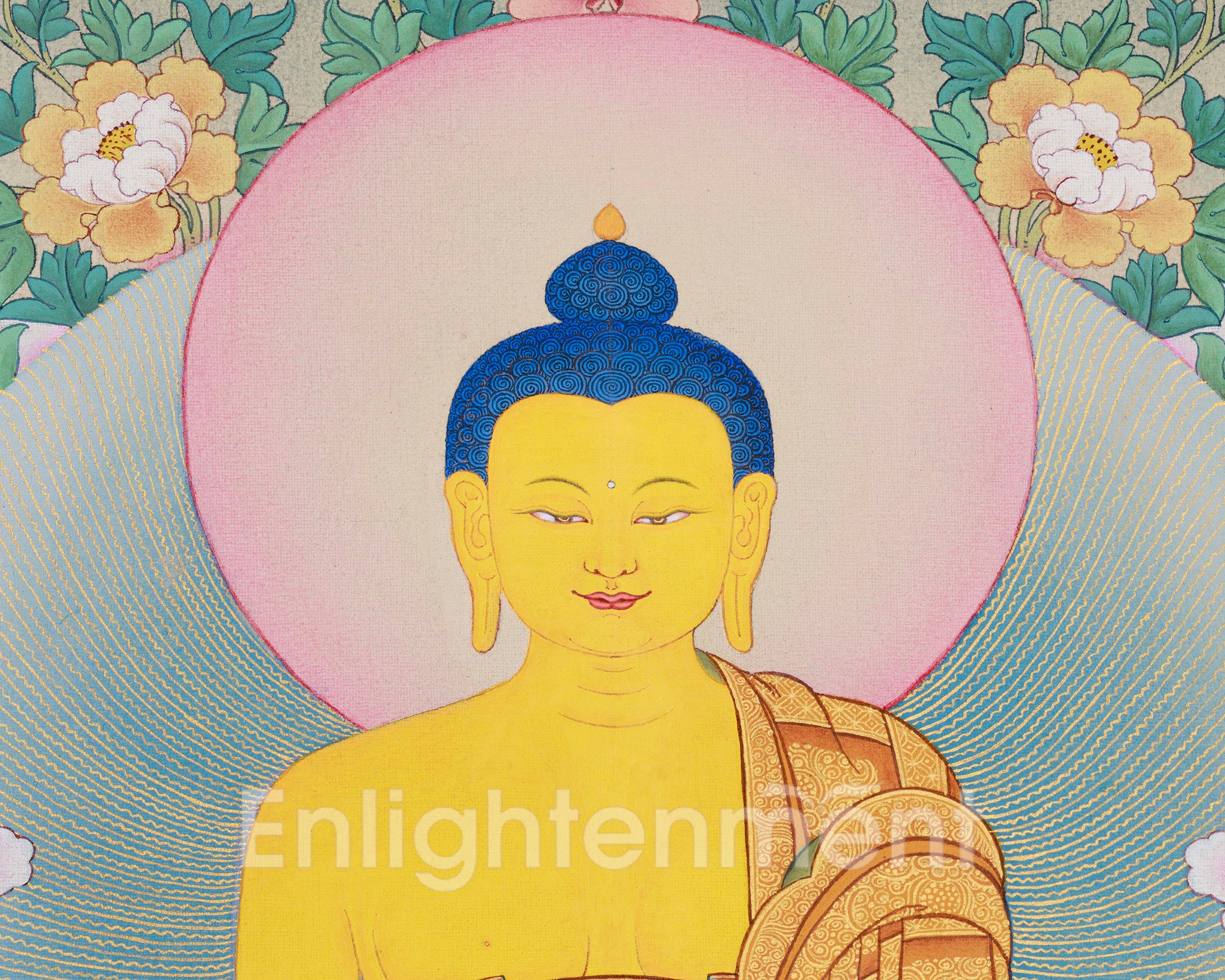 Authentic 35 Buddha Thangka | Tibetan Buddhist Painting for Self-Purification and Enlightenment