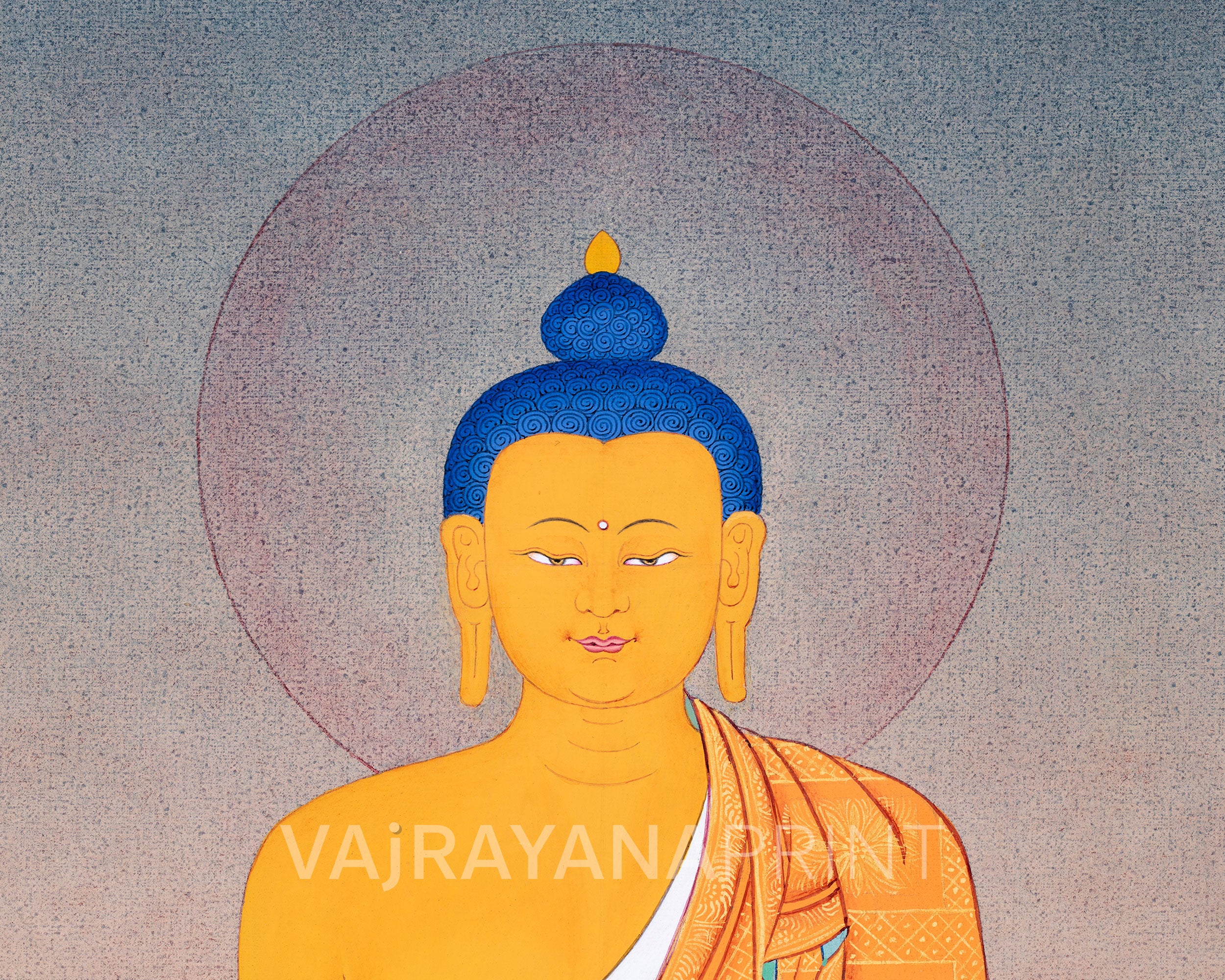 Historical Buddha, Shakyamuni Canvas Print | Path to Enlightenment