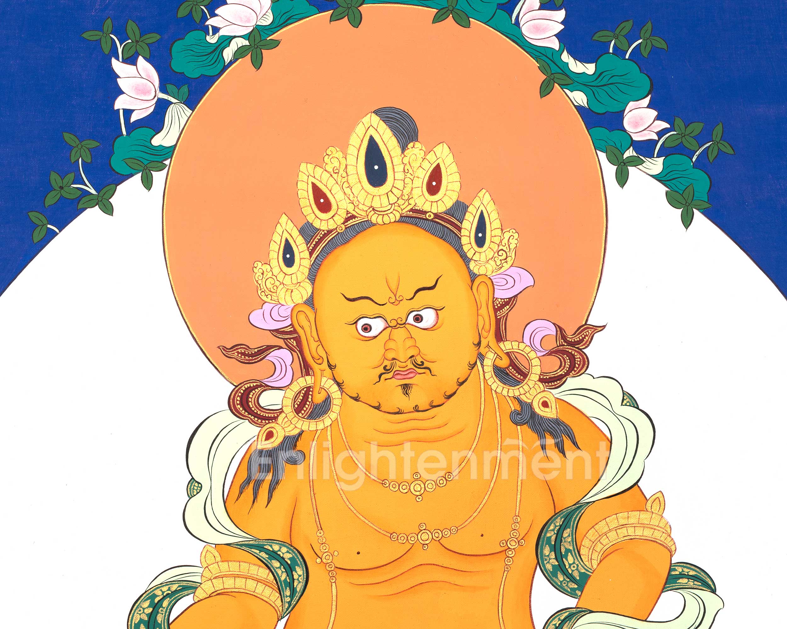 Zambala Thangka | Wealth And Prosperity
