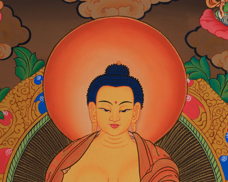 Buddha Shakyamuni Thangka | Enlightened One