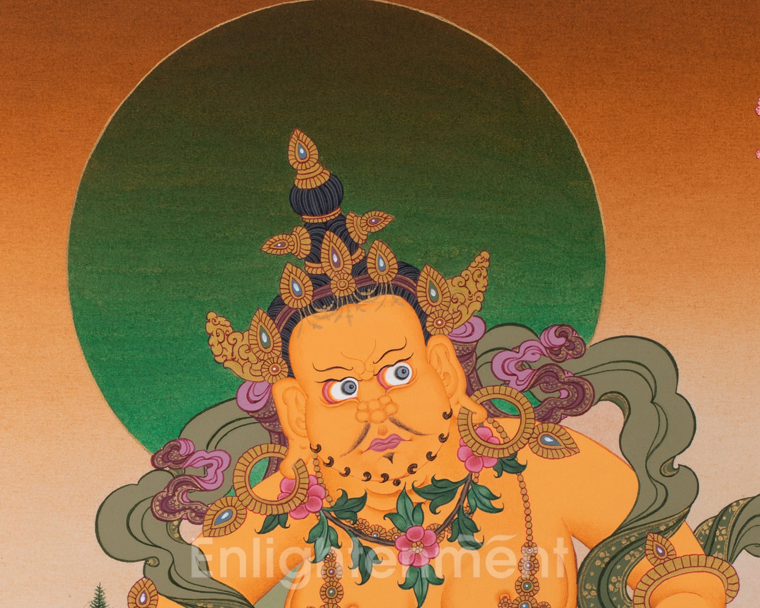 Dzambhala Tibetan Wealth Deity | Symbol of Spiritual and Material Prosperity