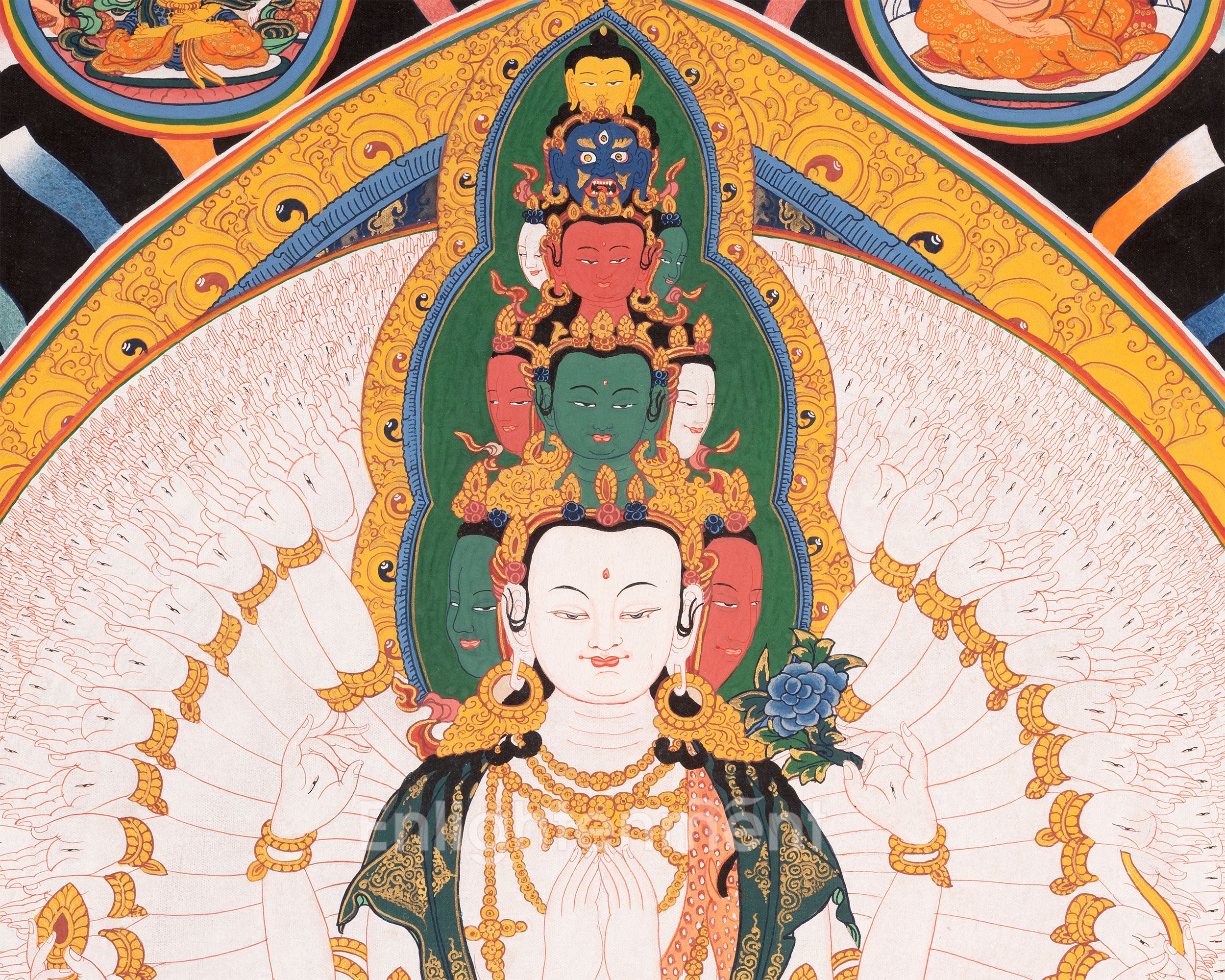 Avalokiteshvara Thangka | Buddhist Painting