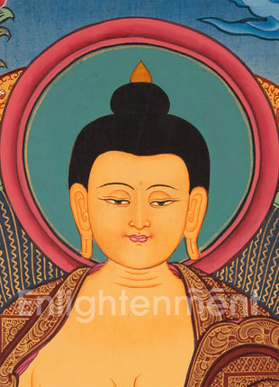 Shakyamuni Thangka | Symbol of Peace and Enlightenment