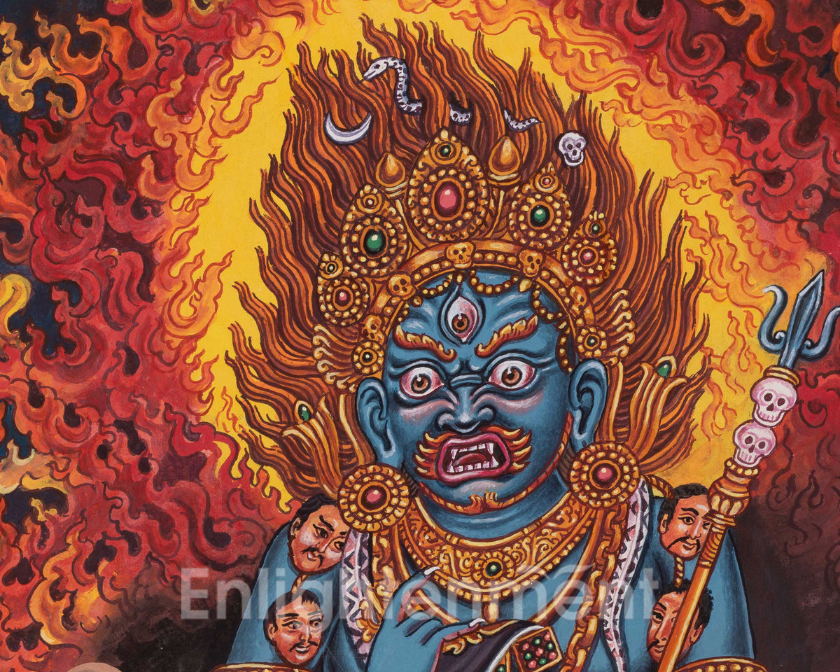 Sakya Mahakala Art | Protector of the Dharma | Destroyer of Illusion