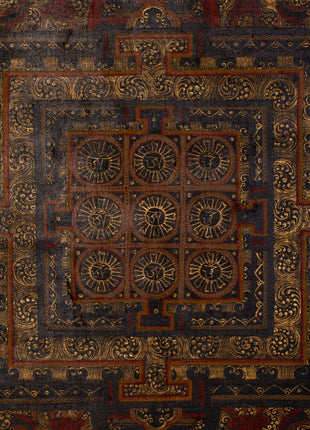 Buddhist Mantra Mandala | Spiritual Art of Protection | Mandala Painting