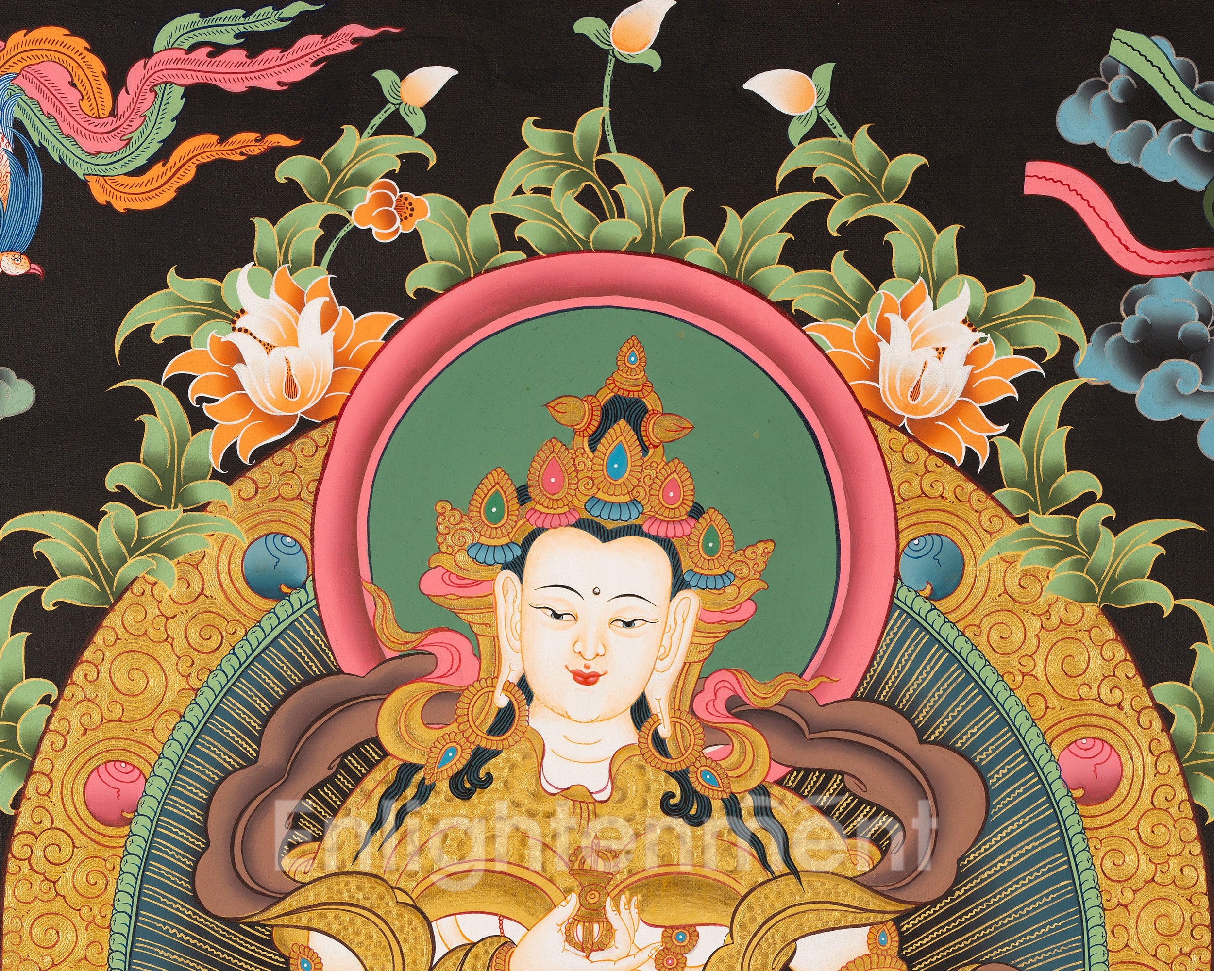 Vajrasattva Dorje Sempa | Handpainted Thangka | Religious Art