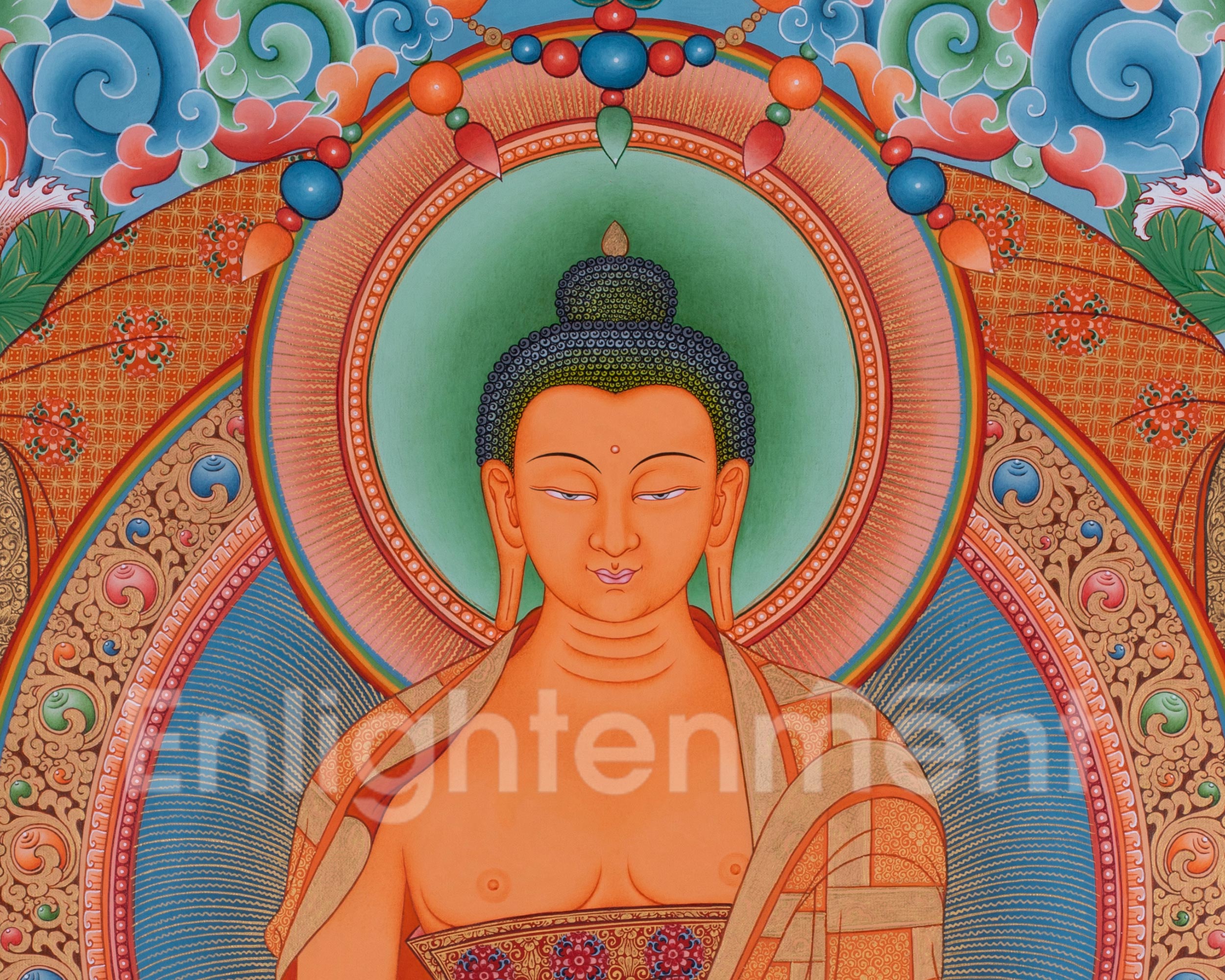 Enlightened Siddhartha Gautama | Buddha with His Disciples