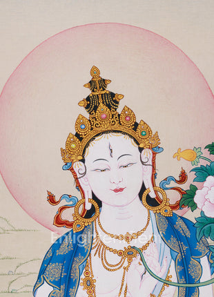 White Tara Thangka | The Healing Bodhisattva
