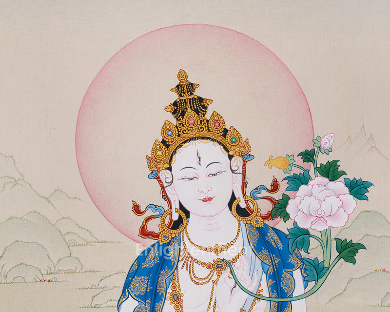 White Tara Thangka | The Healing Bodhisattva