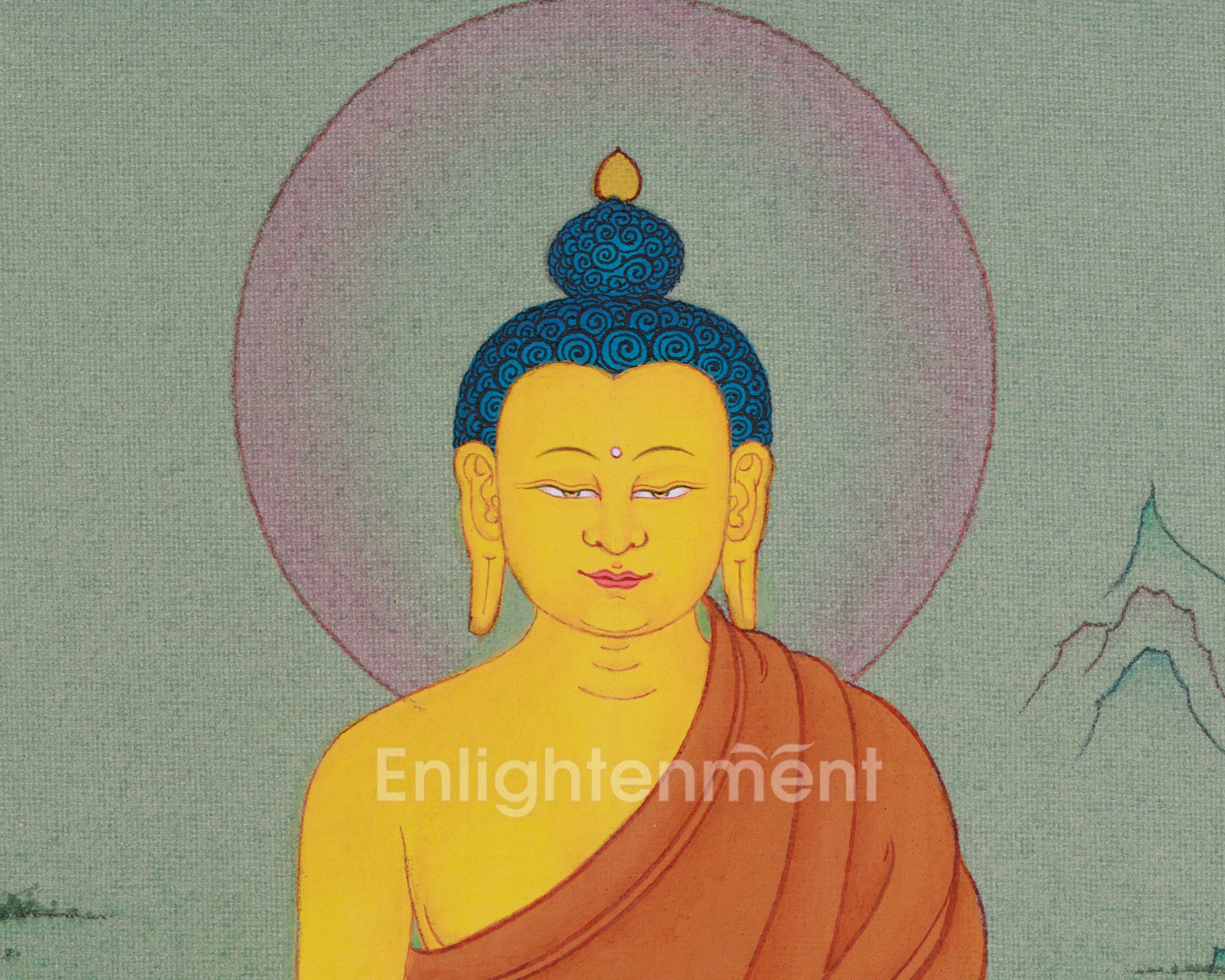 Shakyamuni Buddha Spiritual Thangka | Path to Awakening
