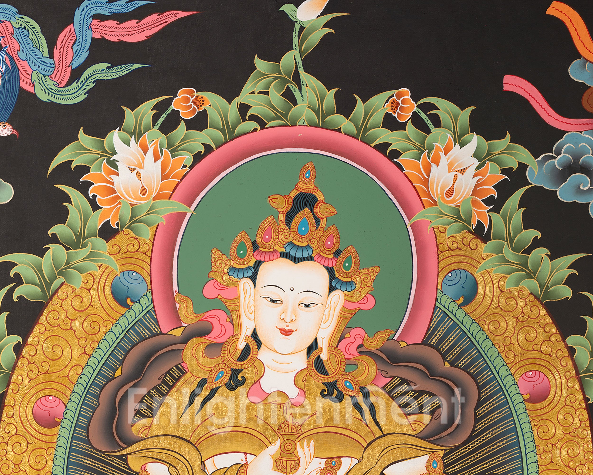 Vajrasattva Dorje Sempa | Handpainted Thangka | Religious Art