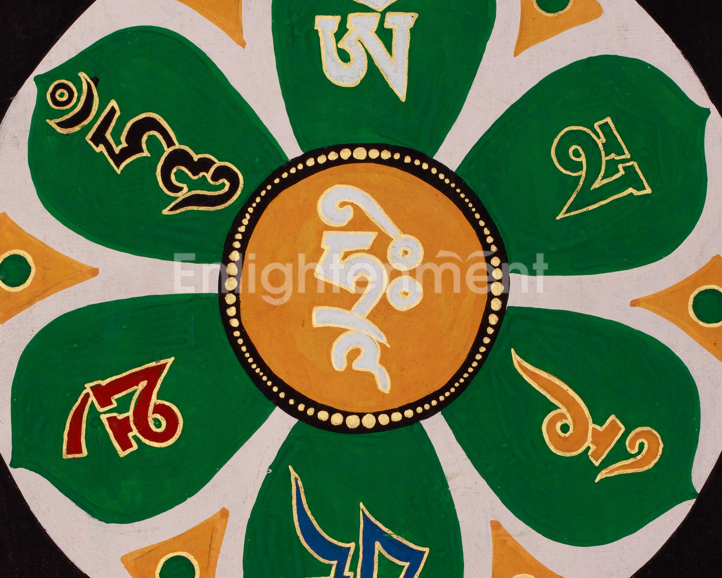 Spiritual Art of Mantra Mandala | Himalayan Buddhist Thangka