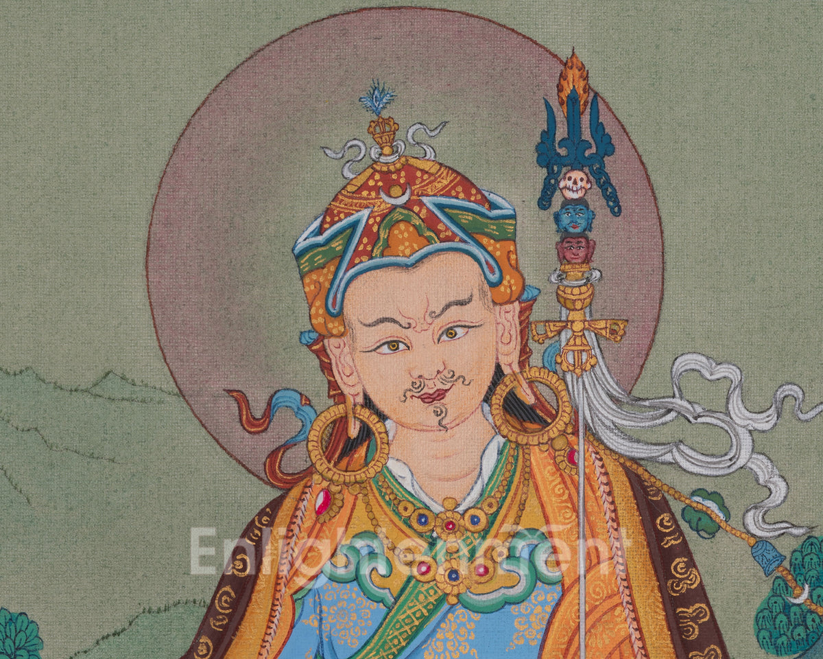 Guru Rinpoche Master of Vajrayana | Second Buddha | Lotus-Born Deity