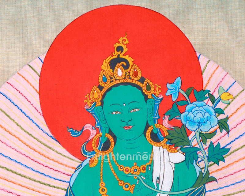 Green Tara Meditation Art