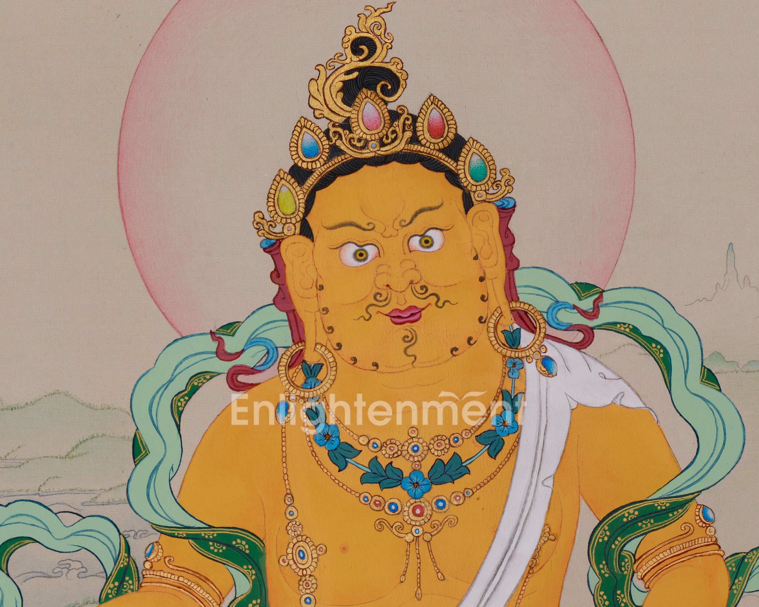 Guardian of Wealth, Dzambhala Thangka