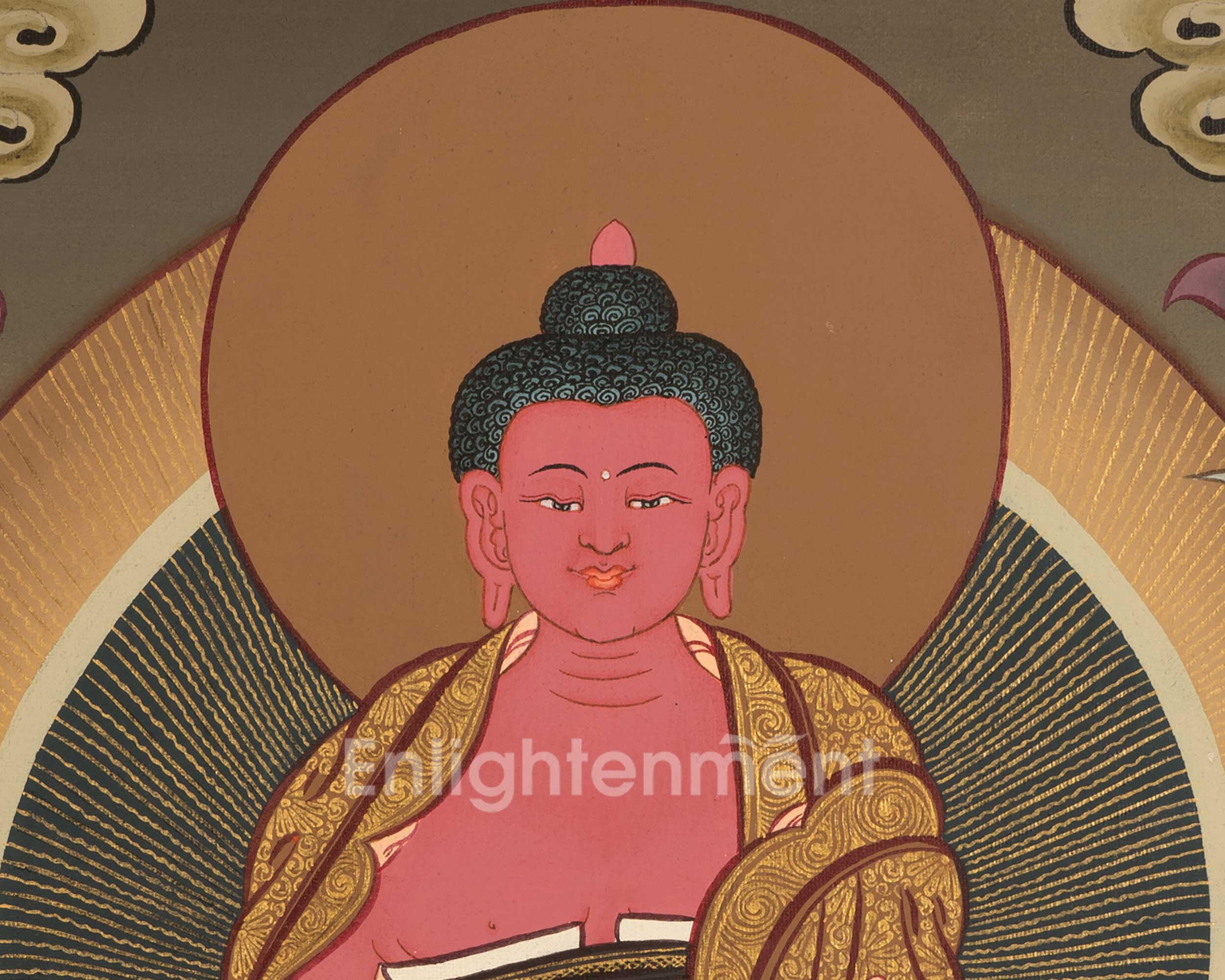Buddha Amitabha Painting | Wall Hanging Buddha Thangka
