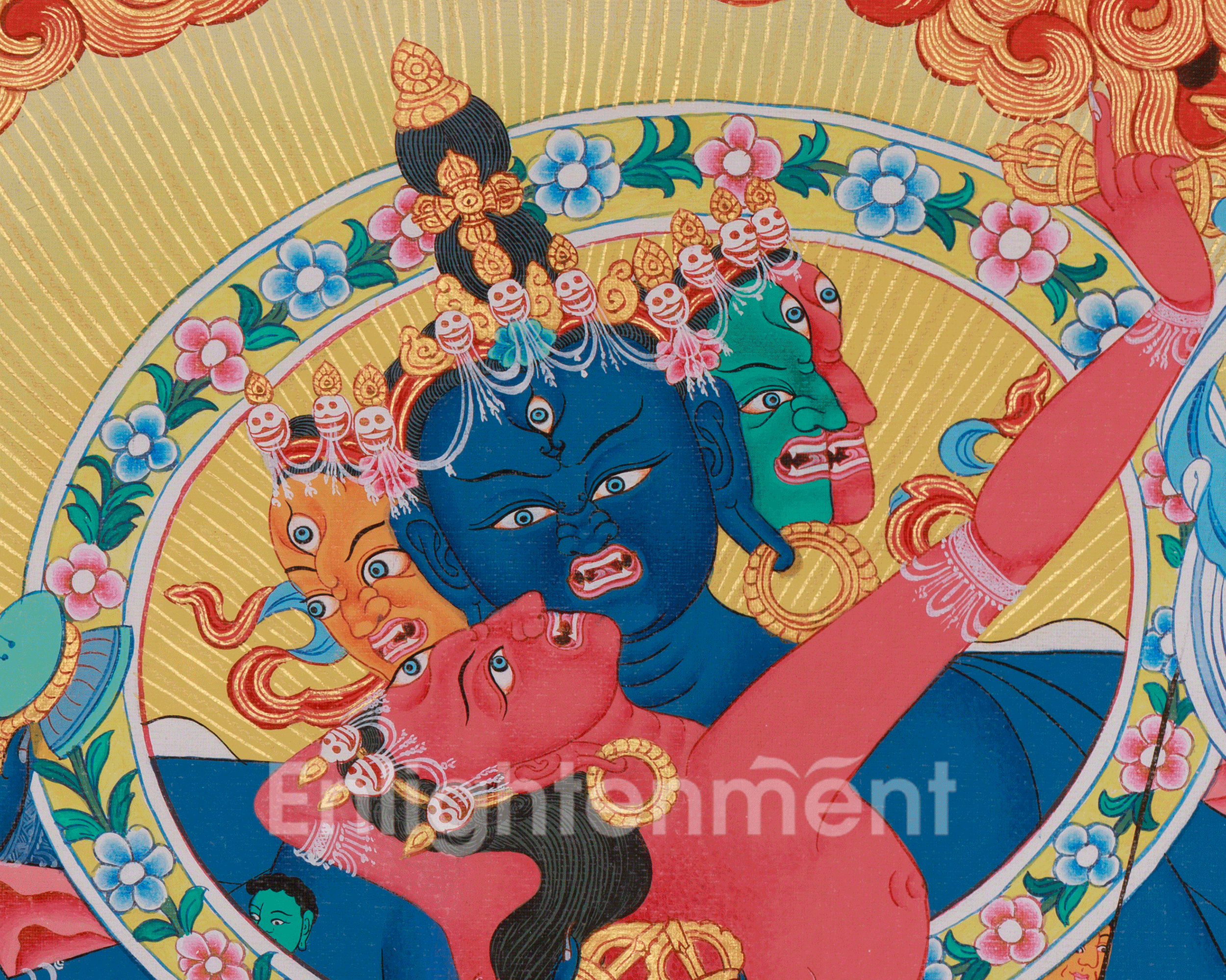 Chakrasamvara Buddhist Art | Tantric Wisdom and Transformation Deity