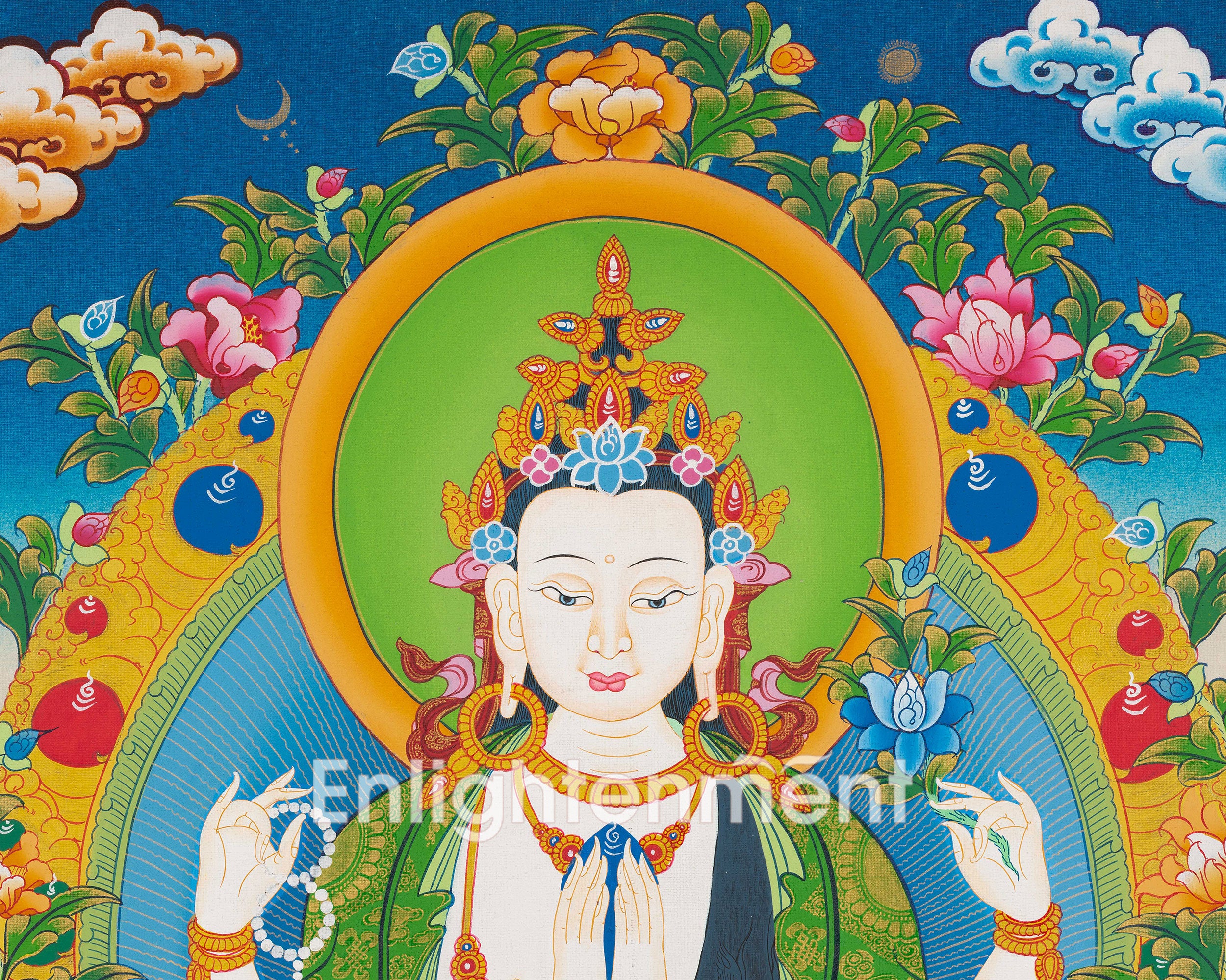 Four-Armed Bodhisattva Chenrezig | Buddha of Infinite Compassion