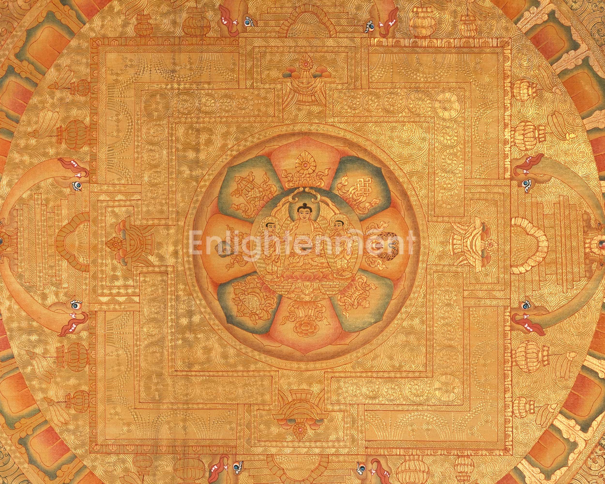 Shakyamuni Buddha Mandala | Wall Decoration Painting