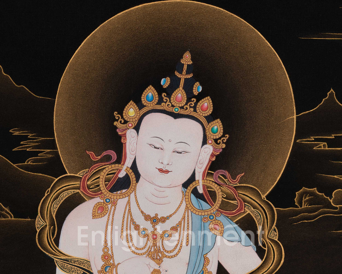 Vajrasattva Sacred Buddhist Art | Dorje Sempa | Primordial Buddha